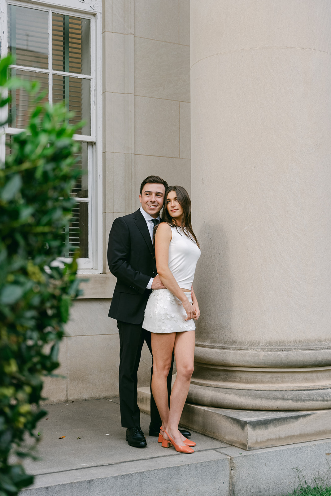 Courthouse Engagement Session in Durham, NC