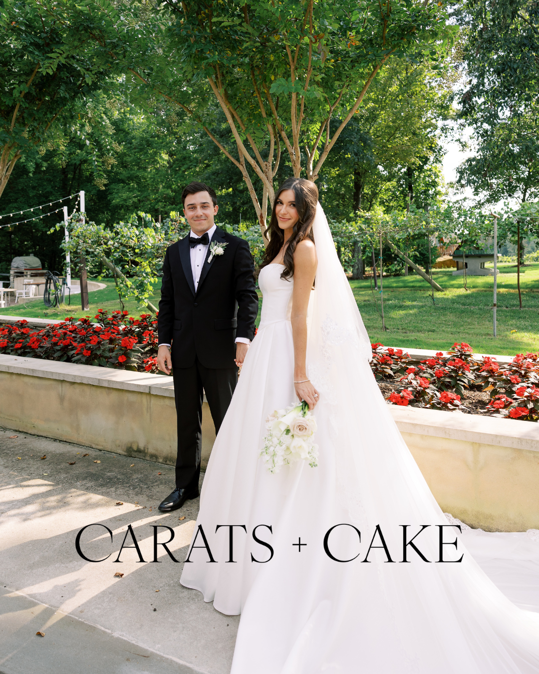 Raleigh North Carolina Wedding Photographer captures wedding featured in wedding magazine Carats & Cake.